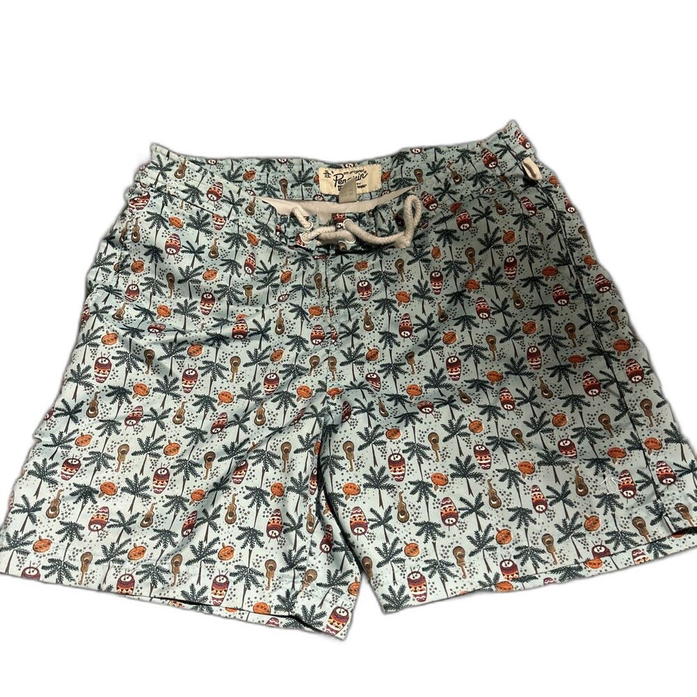 An Original Penguin Munsingwear Swim Trunk Shorts Size 30 Waist